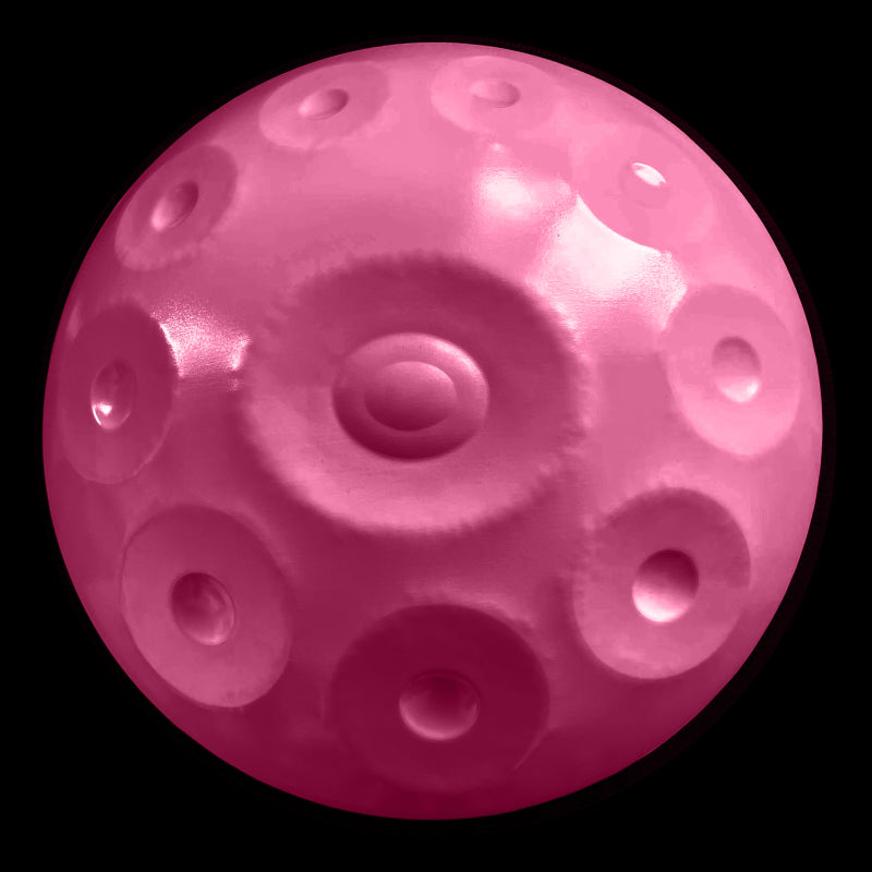 9 and 12 Note Handpans in PINK | Generation 4s