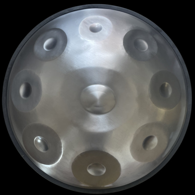 9 and 12 Note Handpans in SILVER | Generation 4s