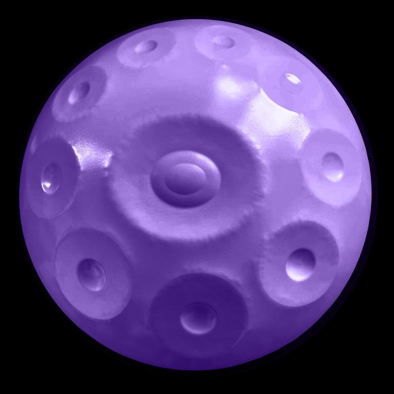 9 and 12 Note Handpans in PURPLE | Generation 4s - NovaPans Handpans